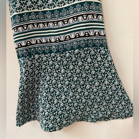 Madewell Starland Bell Sleeve Silk Dress - Picture 4 of 9